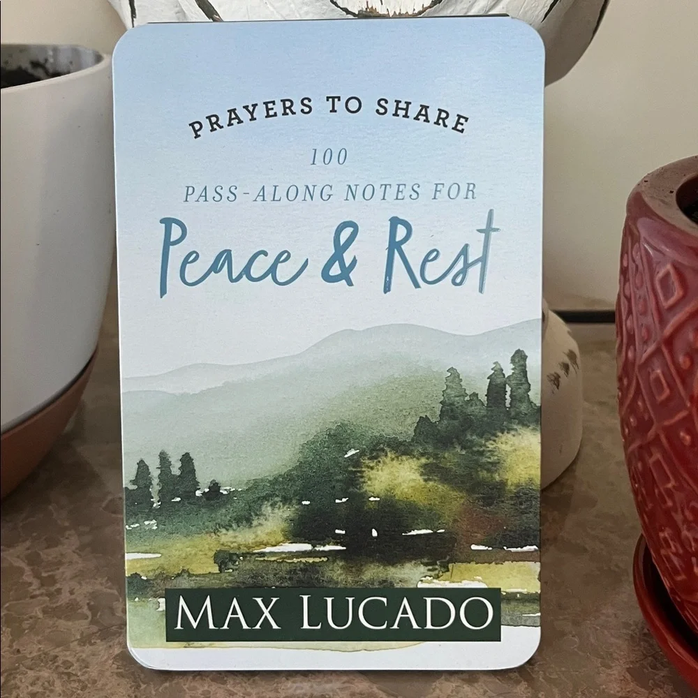 100 Pass-Along Notes of Encouragement Love by Max Lucado on Peace & Rest - Picture 1 of 8